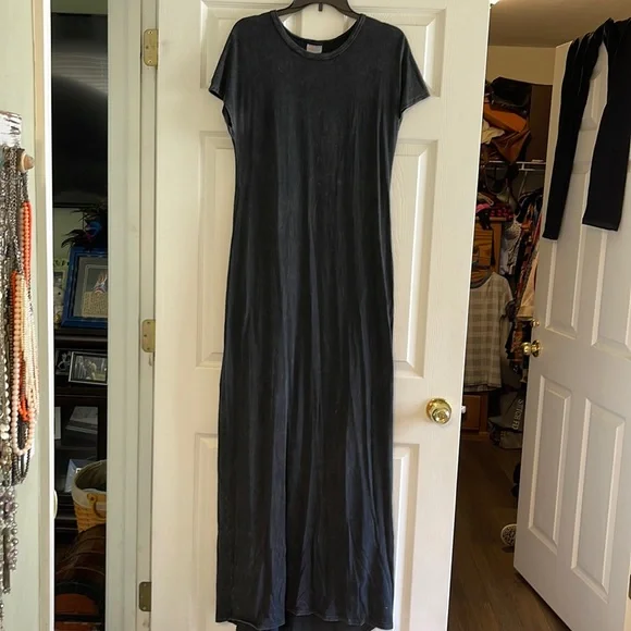 LuLaRoe | Dresses | Acid Wash Lularoe Maria Dress | Poshmark